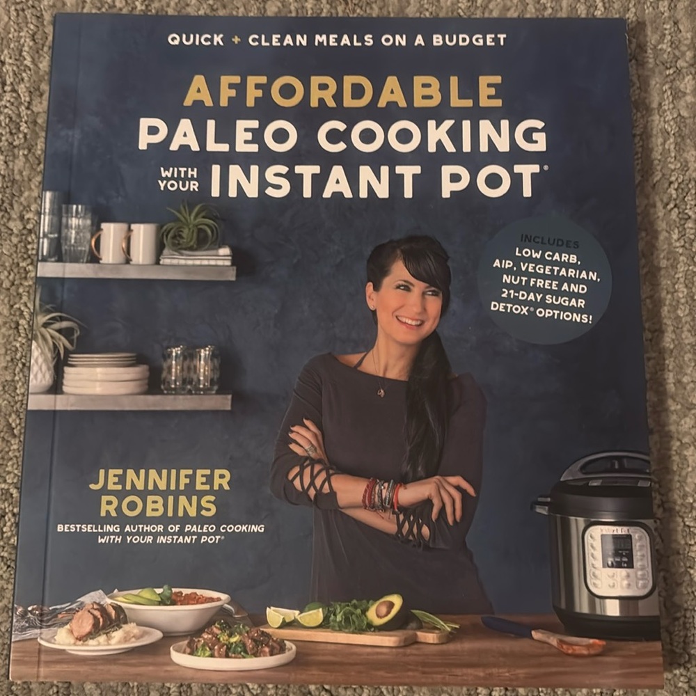 Affordable Paleo Cooking with your Instant Pot cookbook
